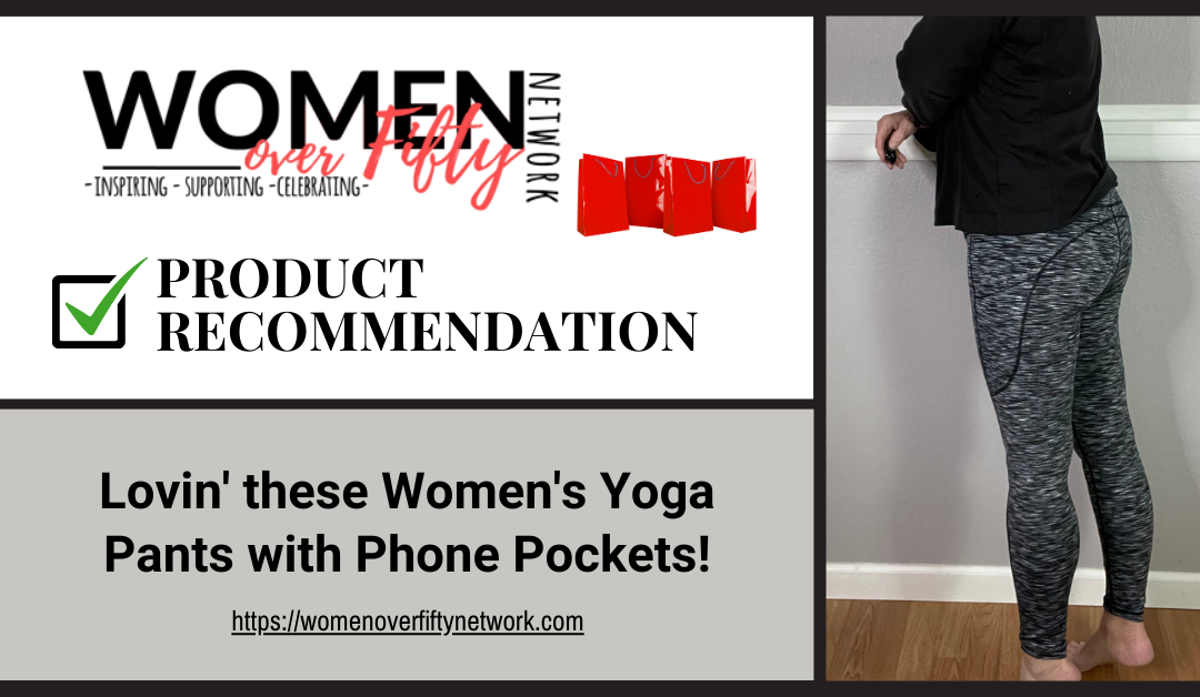 BEST Yoga Pants with Phone Pockets for Women Over Fifty