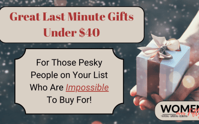 Great Last Minute Gifts Under $40 For People On Your List Who Are Impossible To Shop For